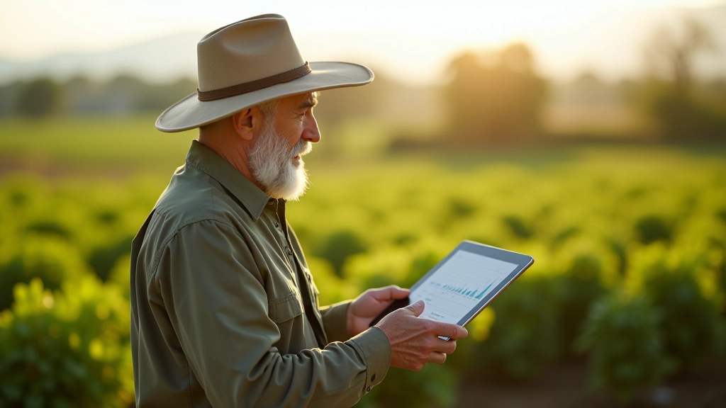Tablet ekranında renkli grafikler ve hava tahmini gösterimi