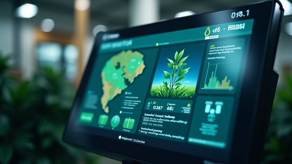 Su tasarrufu için akıllı sulama sisteminin kontrol paneli